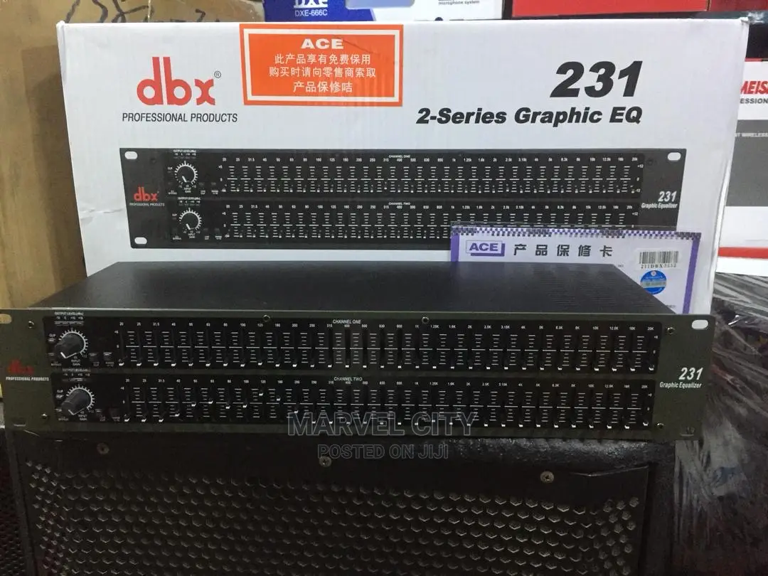 DBX Double Equalizer With Sub