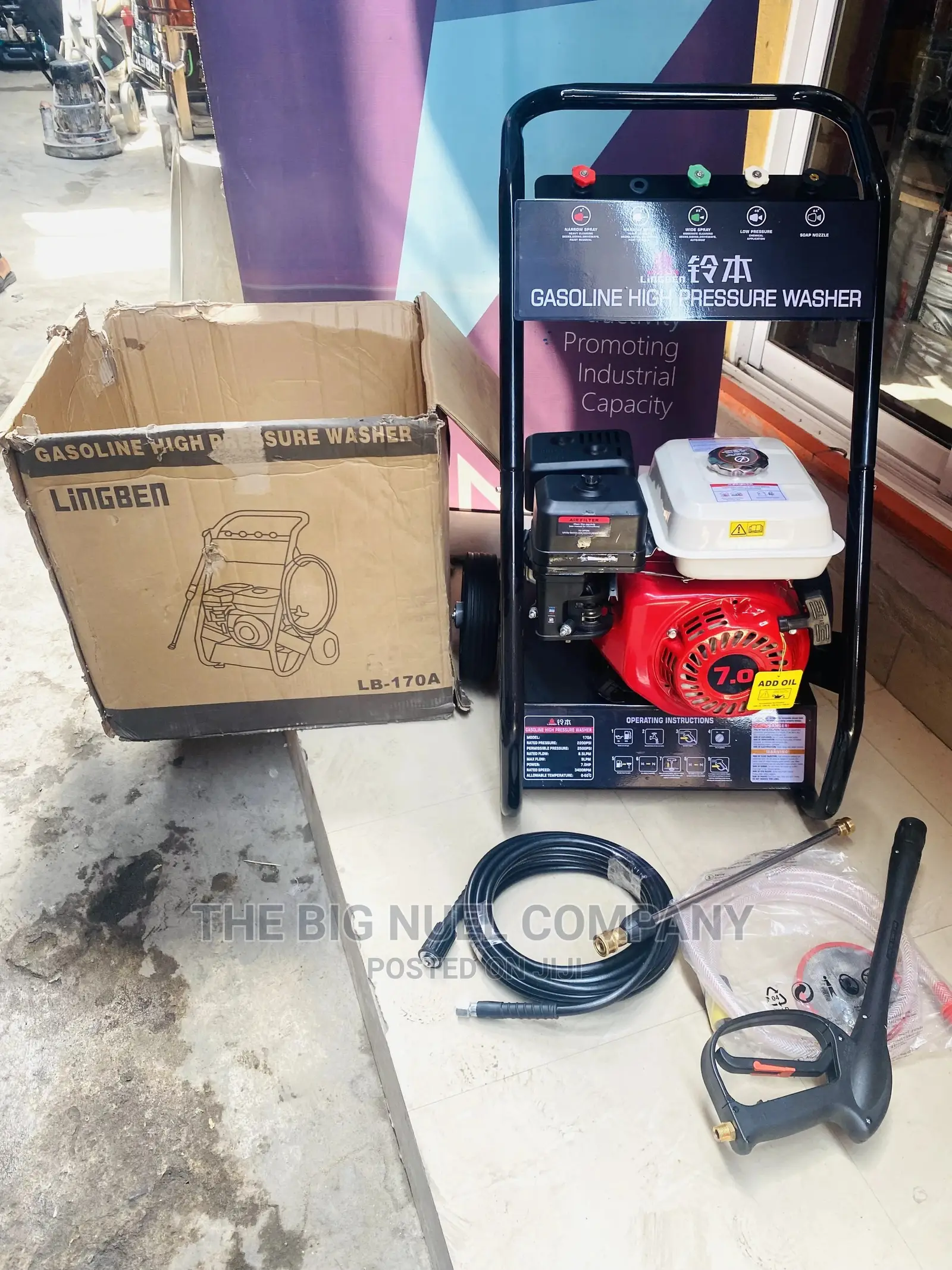 Quality Pressure Washer Machine 7hp