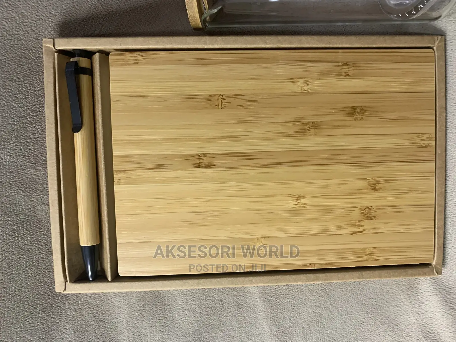 Corporate Gift Bamboo Notebook Set Souvenir Notepad