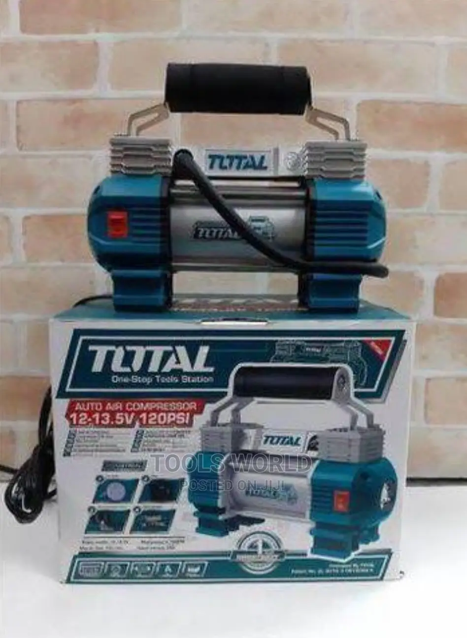 Total Auto Air Compressor With Light 120psi - TTAC2506