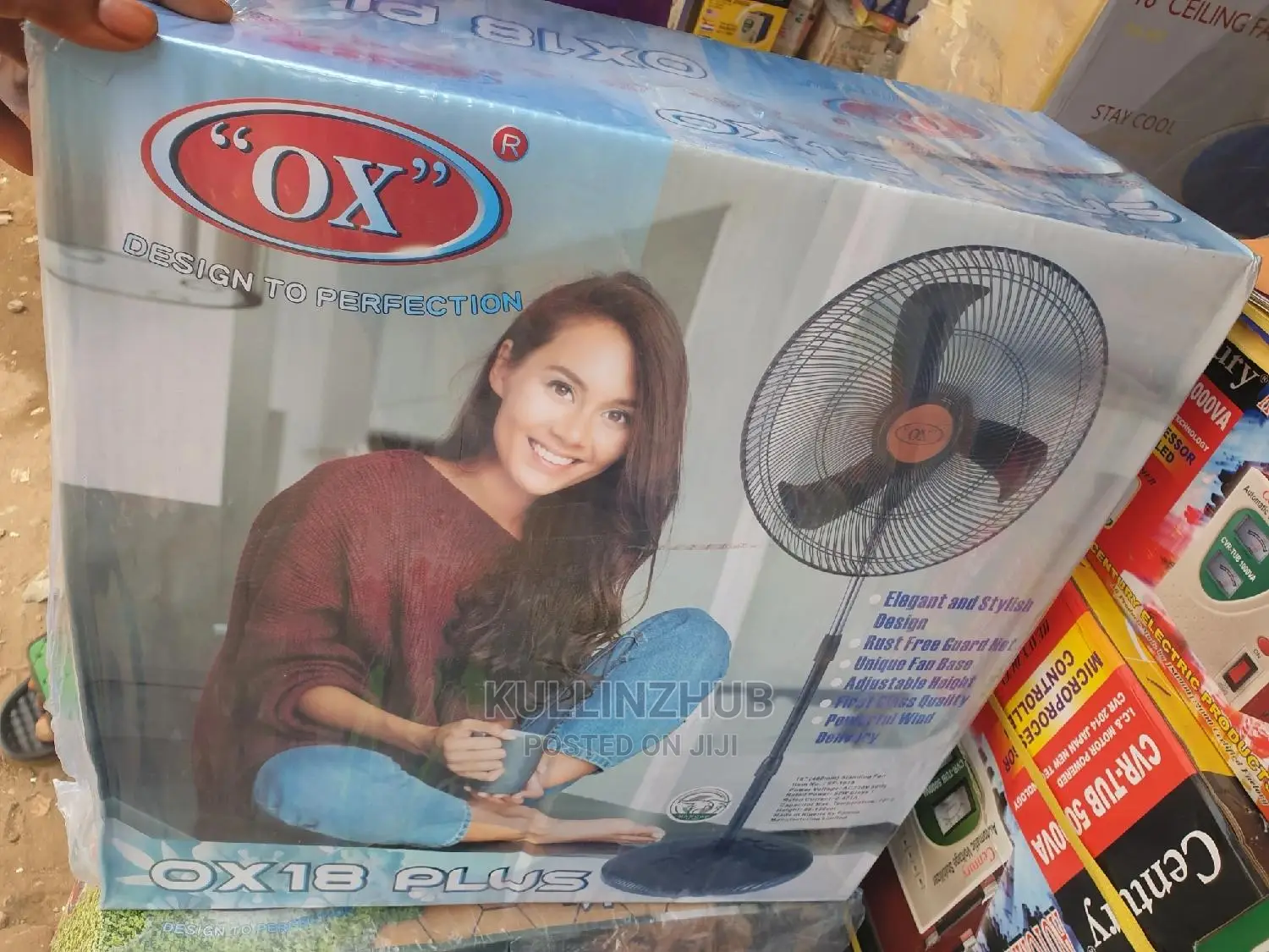 High Oscillatory Ox 18" Plus Standing Fan