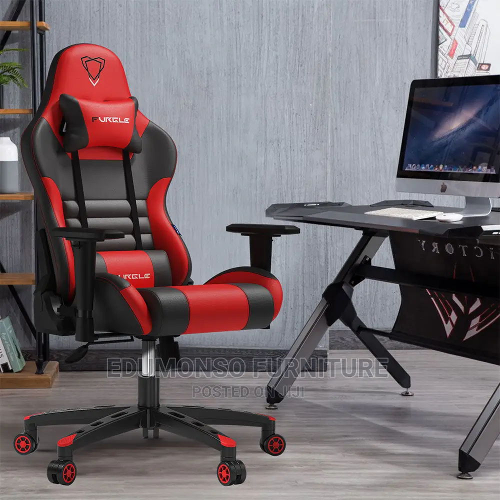 FURGLE Custom Home Studio Ergonomic Gaming Chair+Footrest