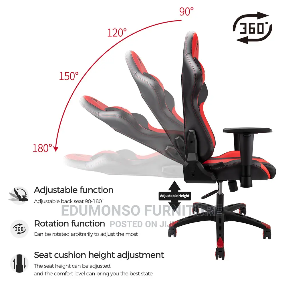 FURGLE Custom Home Studio Ergonomic Gaming Chair+Footrest
