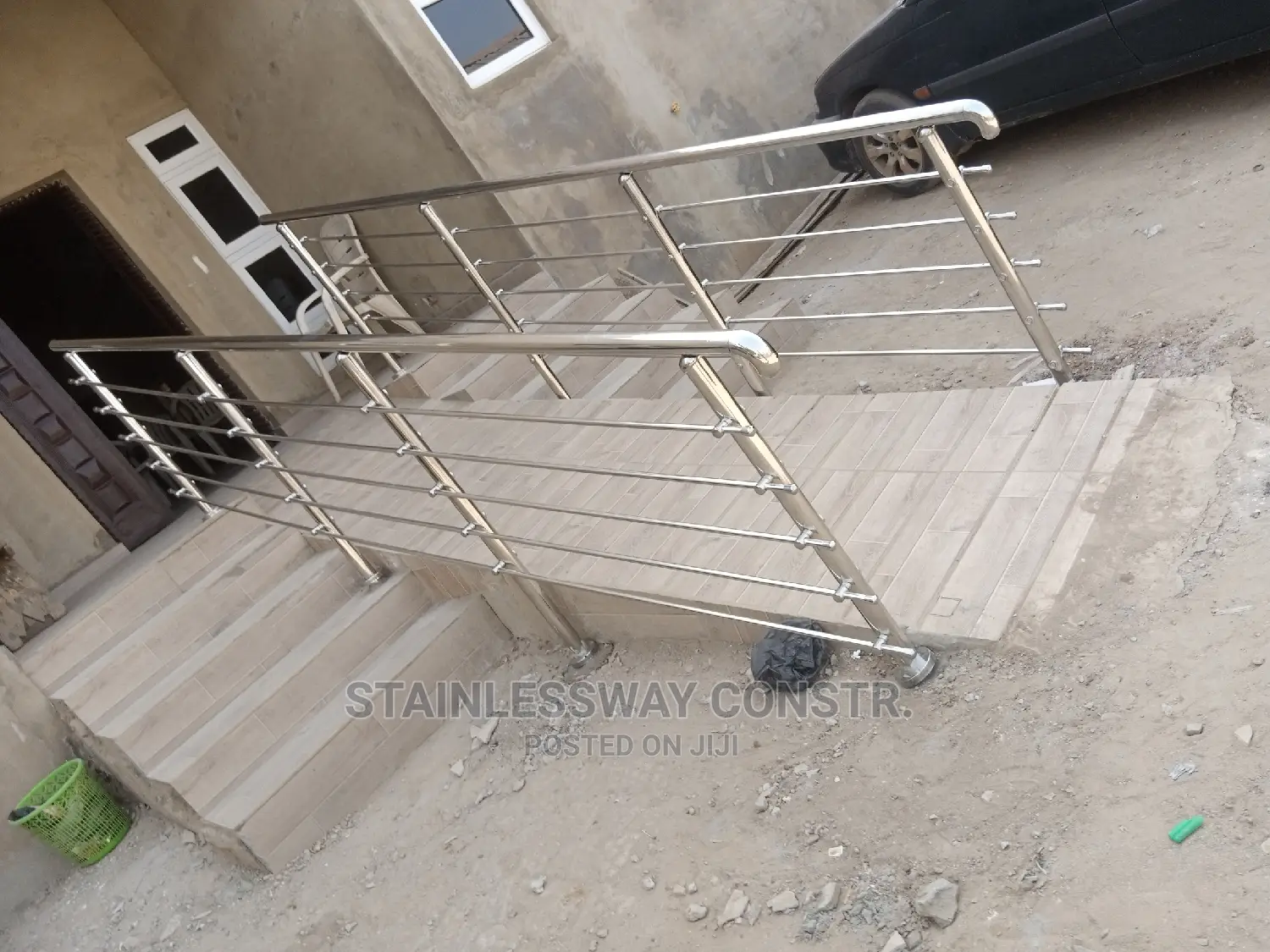 Stainless Railing Entrance Rento
