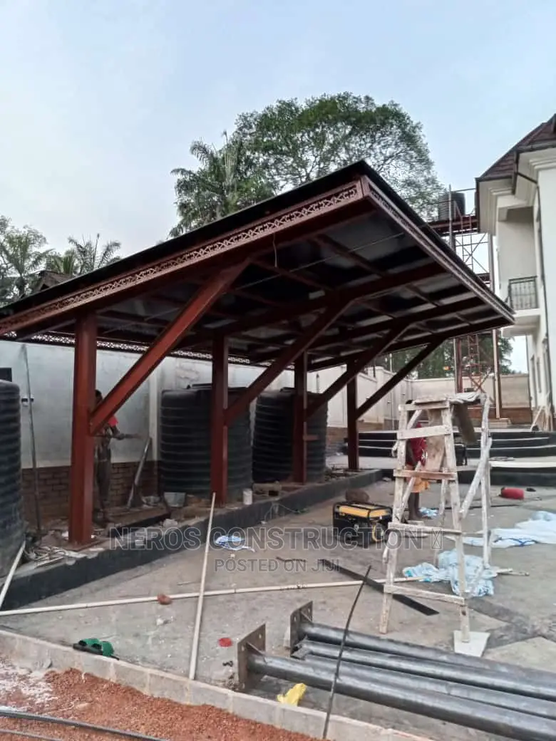 H Channel Standard Carport for 3 Cars