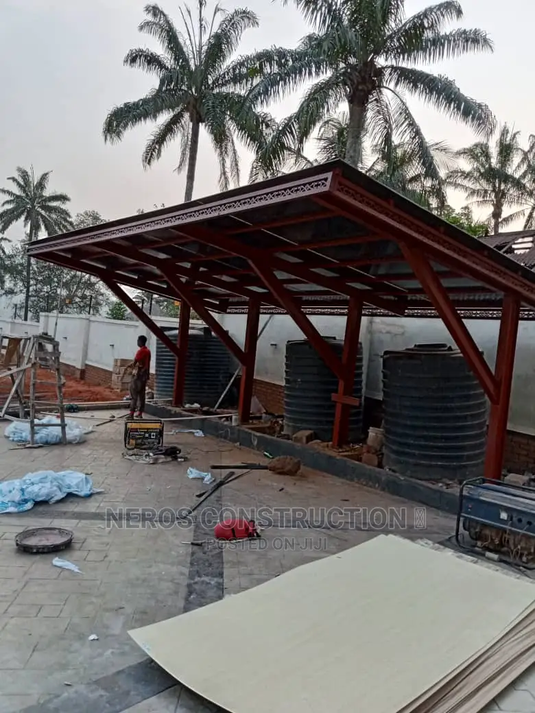 H Channel Standard Carport for 3 Cars