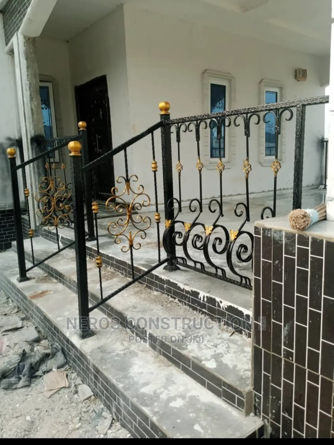 Semi Pregnant Woman Wrought Iron Design