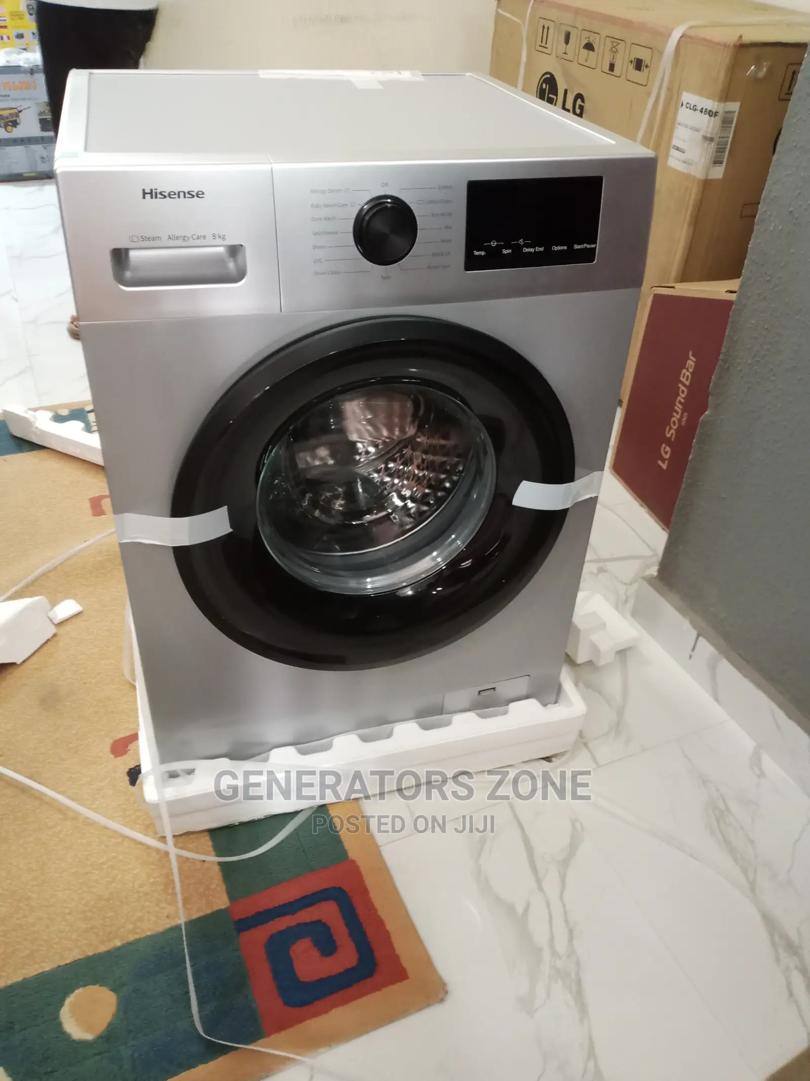 Automatic Hisense Washing Machine- 8kg ( Front Load)