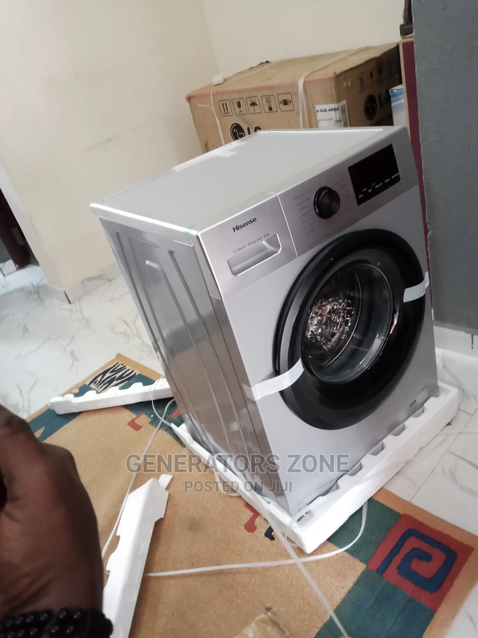Front Load Hisense 8kg Washing Machine - Brand New