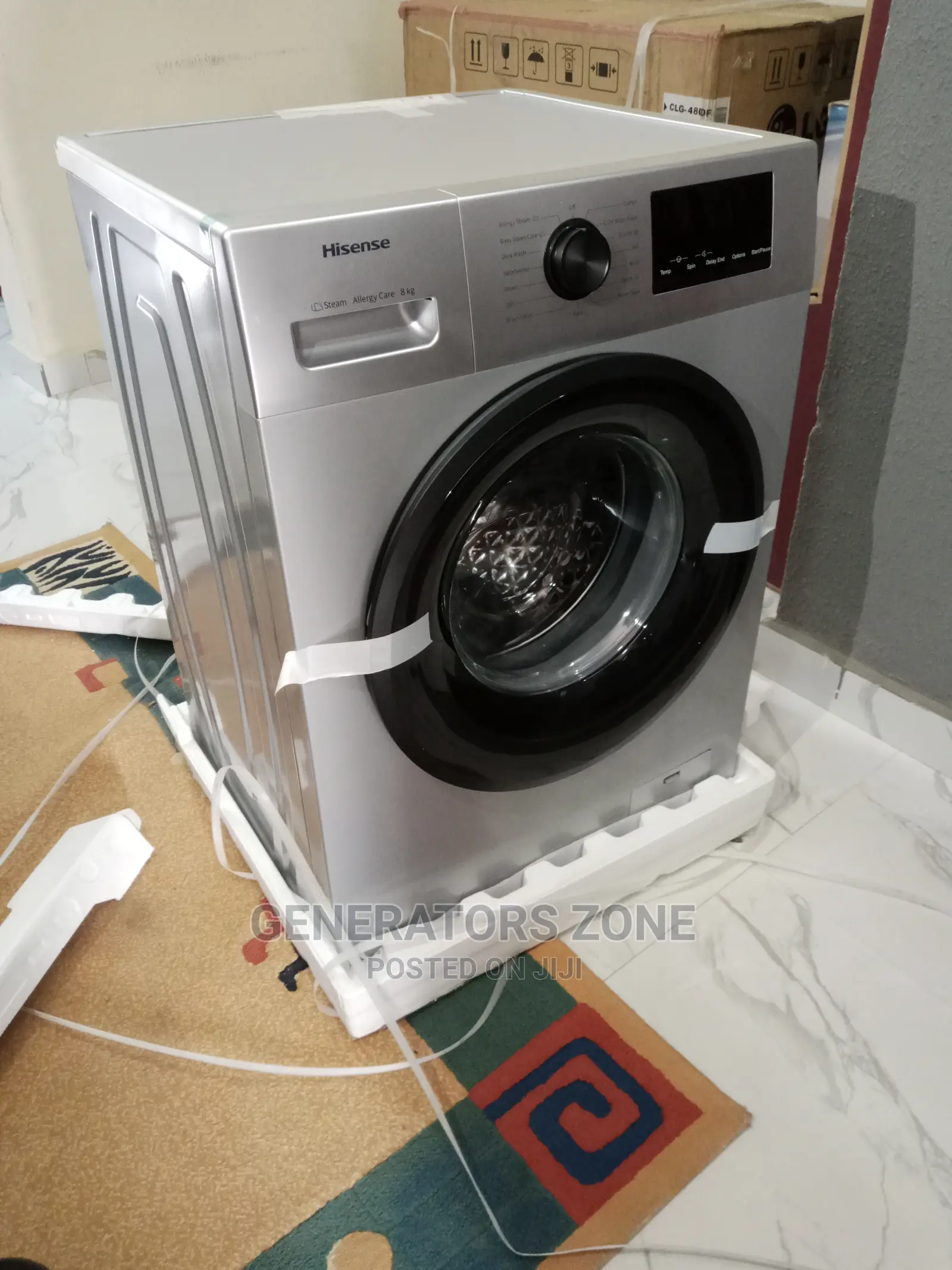 Brand New Hisense 8kg Washing Machine +Spinwashing Machine