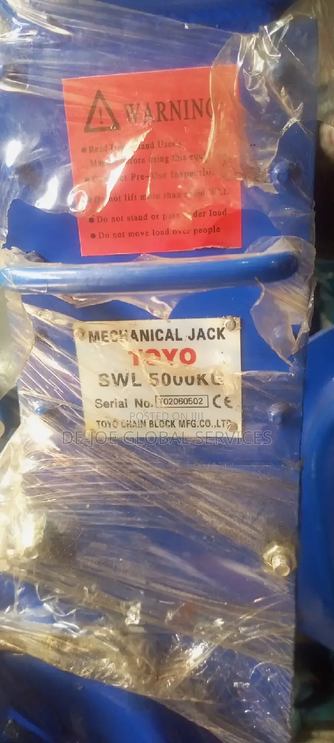 5 Ton Mechanical Jack Monkey Jack Available in Stock