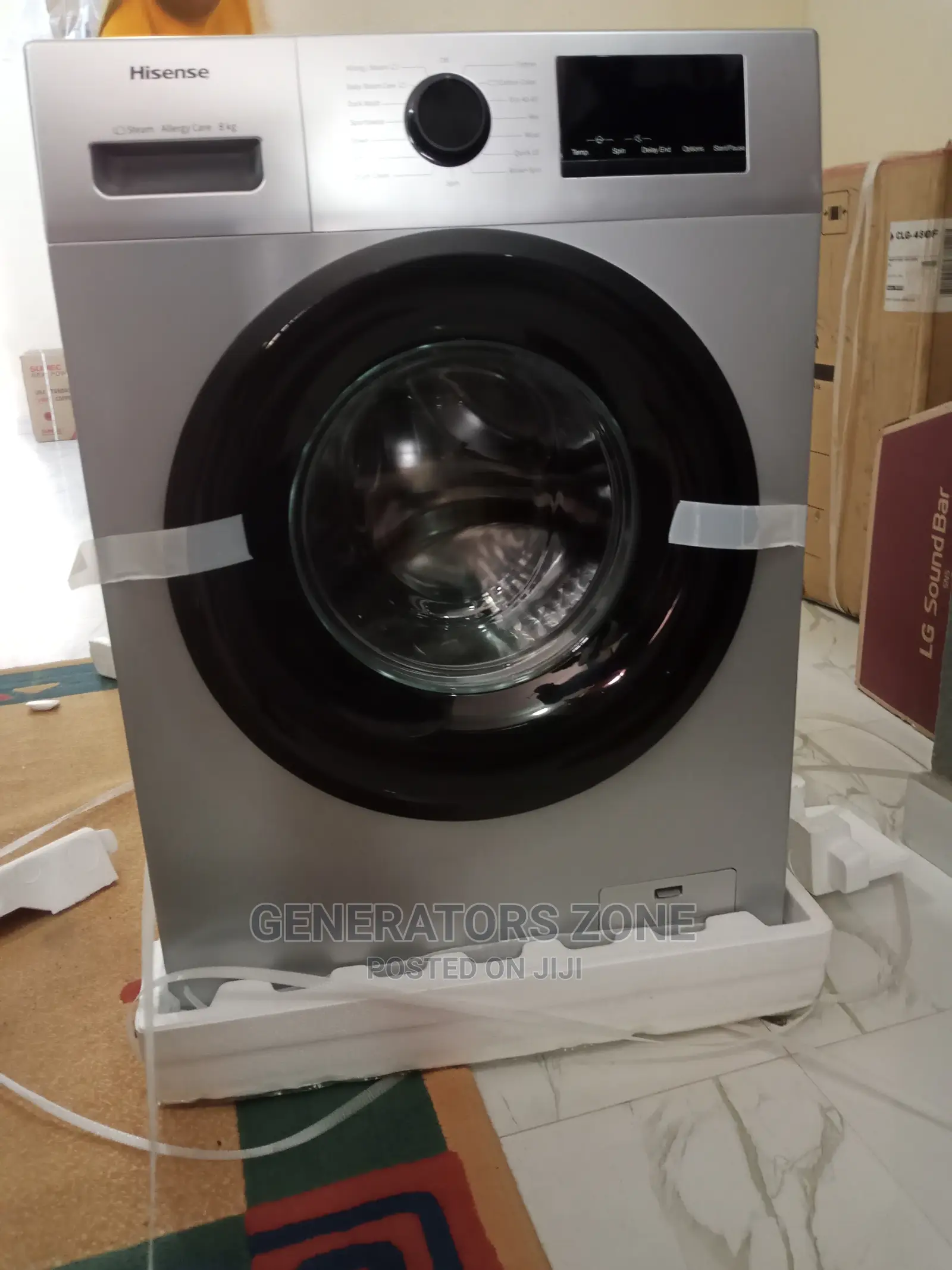 Hisense Washing and Smart Control Machine - Front Load (8kg)