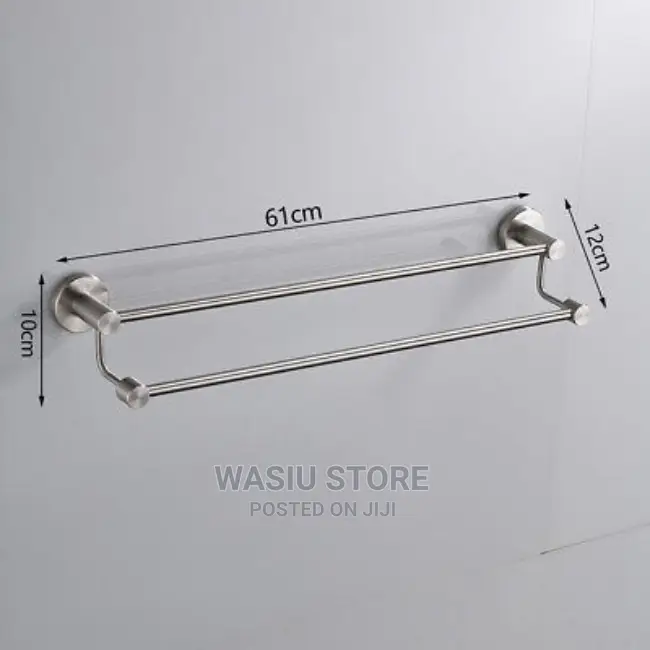 Double Pole Bathroomtowel Rail/ Bathroom Towel Hanger