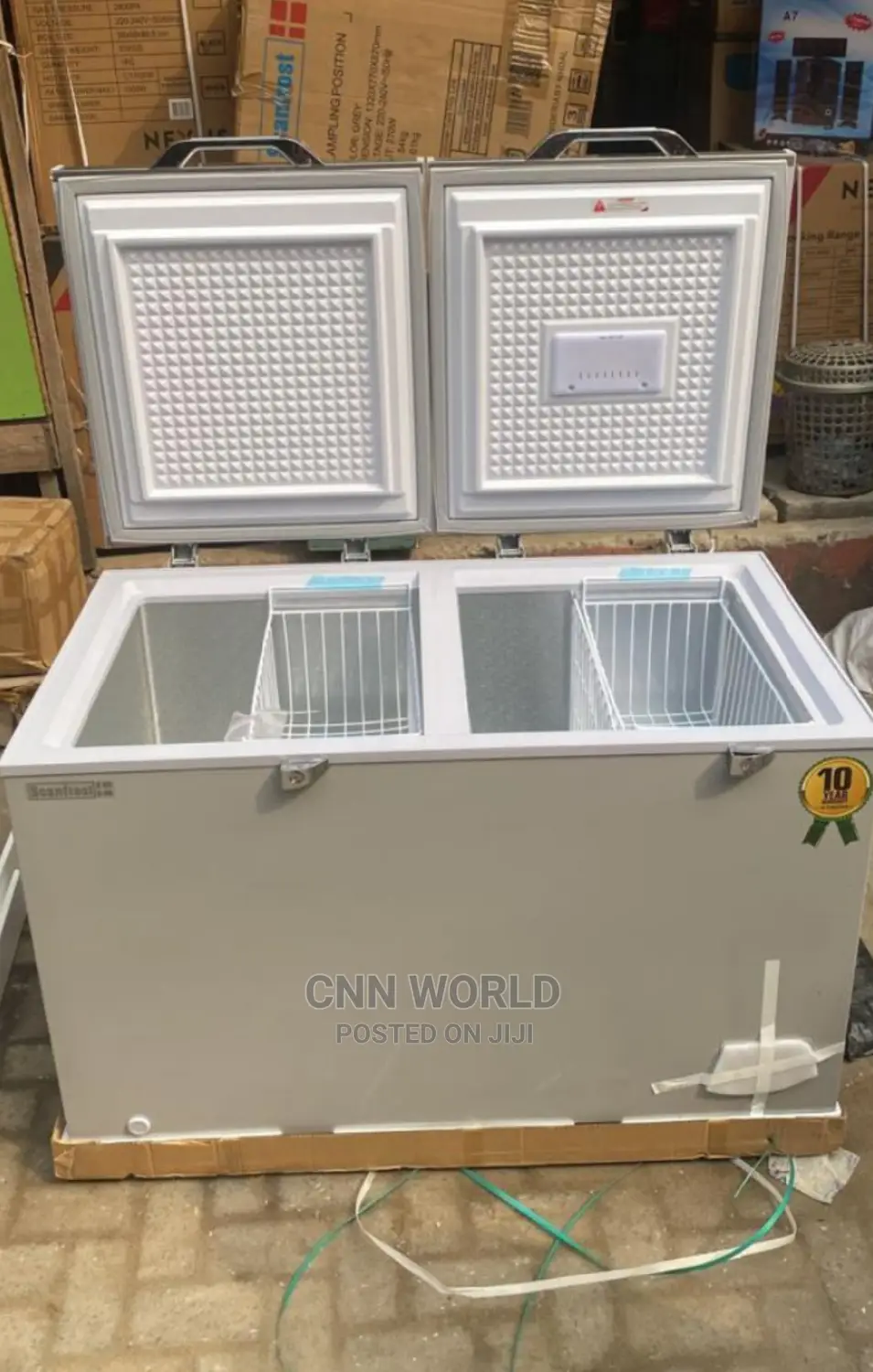 Scanfrost Sfl400 Inverter Deep Freezer 400l Super Cooling