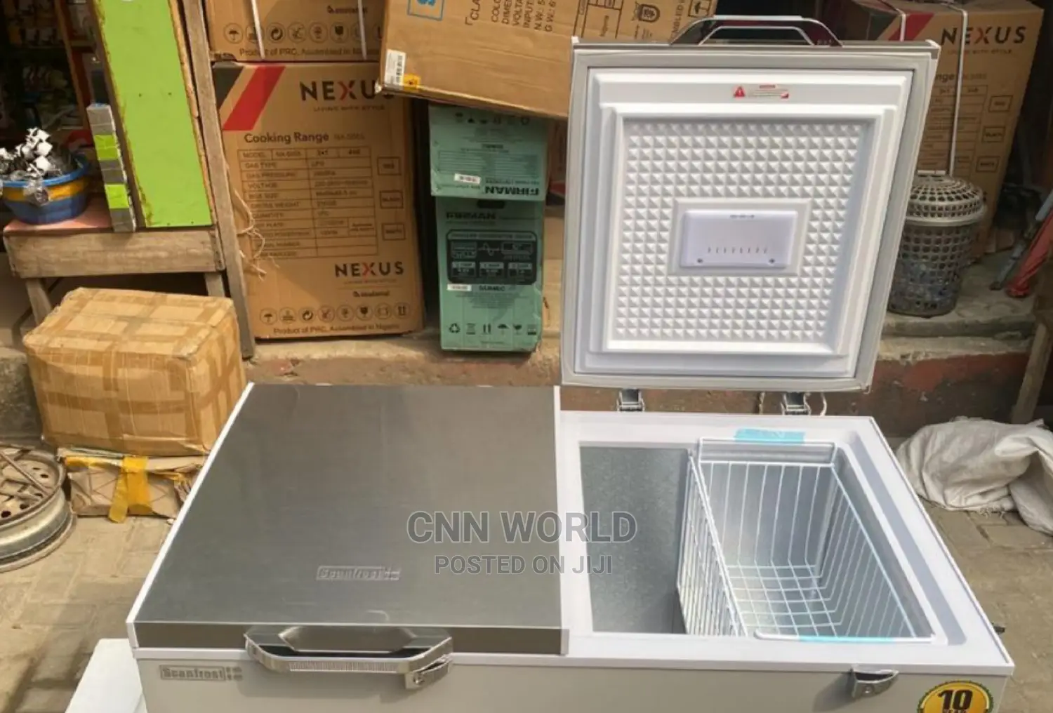 Scanfrost Sfl400 Inverter Deep Freezer 400l Super Cooling