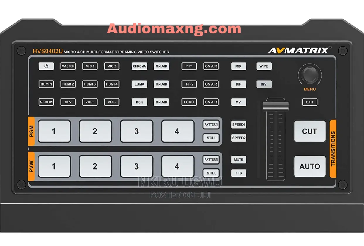Avmatrix HVS0402U 4-Channels Video Mixer