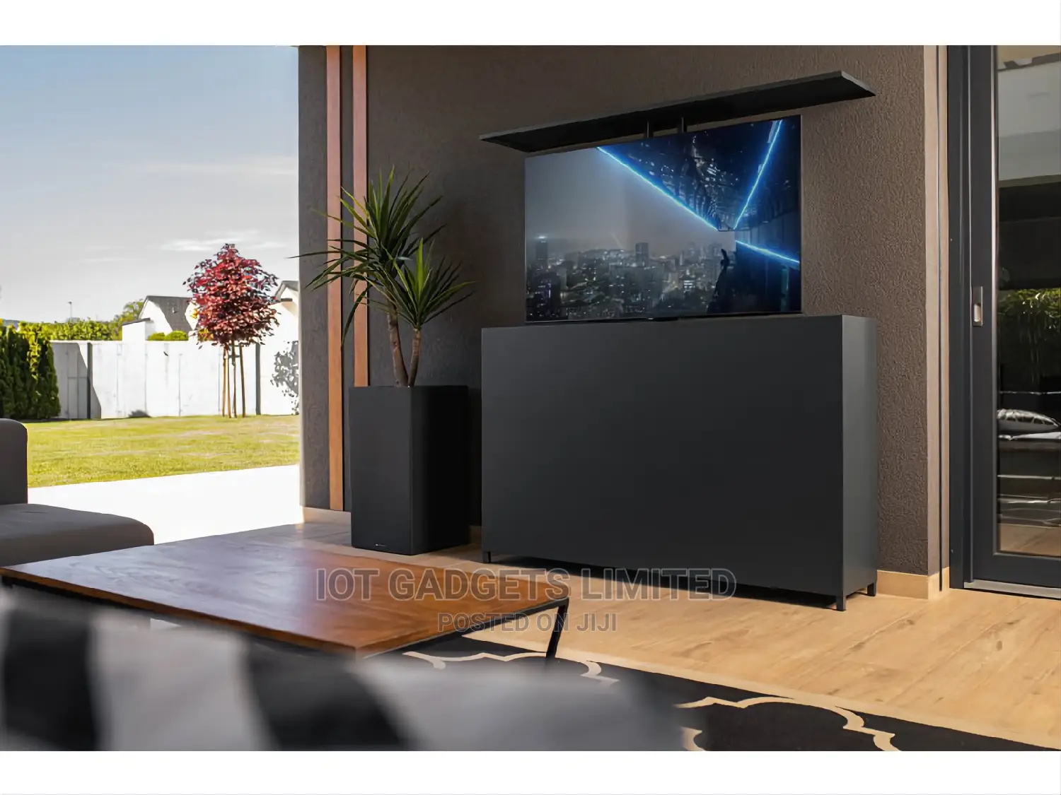 Motorized TV Lift With Remote Control (100kgs Load Capacity)
