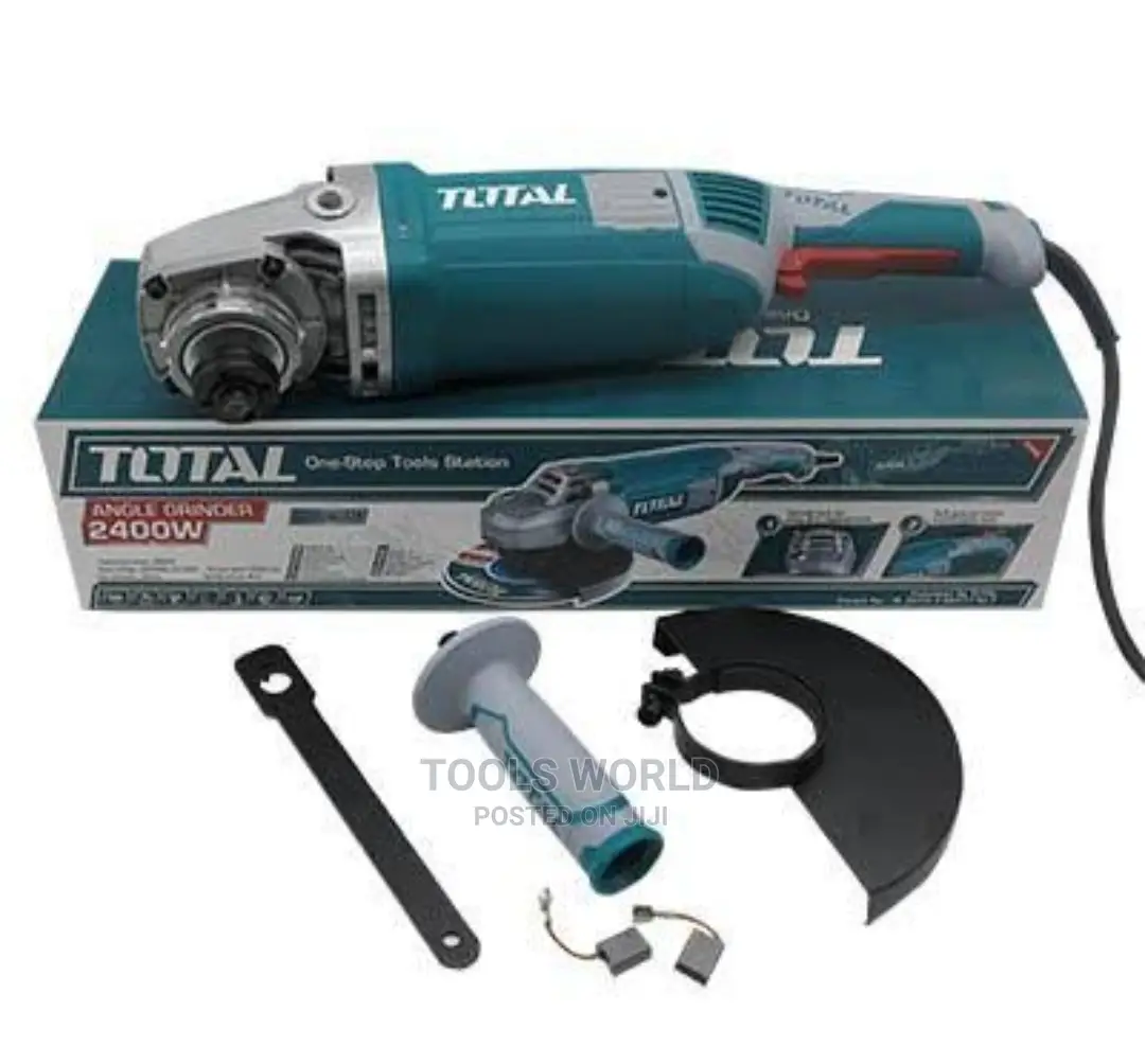 Total 2400W Angle Grinder 9"