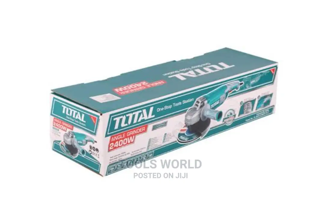 Total 2400W Angle Grinder 9"