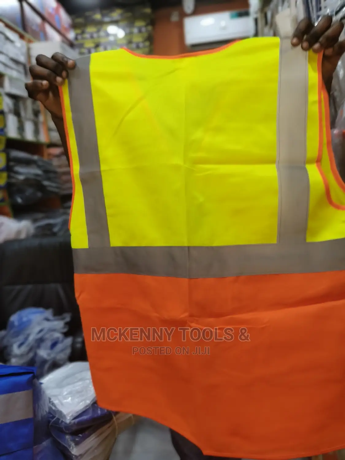 Sfvest High Visibility Reflective Safety Work Vest Security