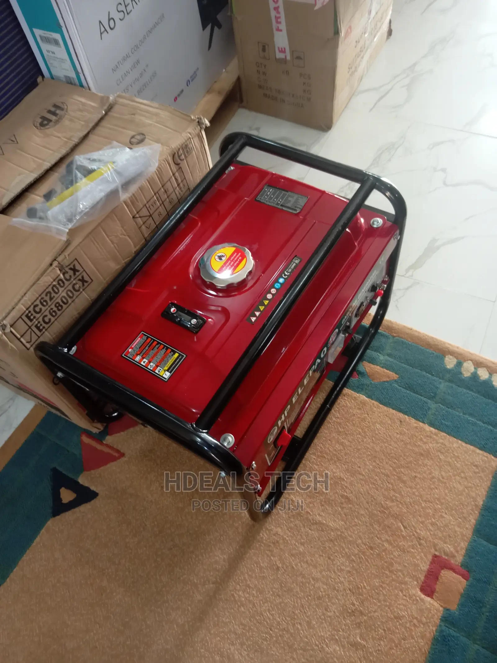 Quality Elepaq 3.5KVA Portable Generator, EC6800CX.