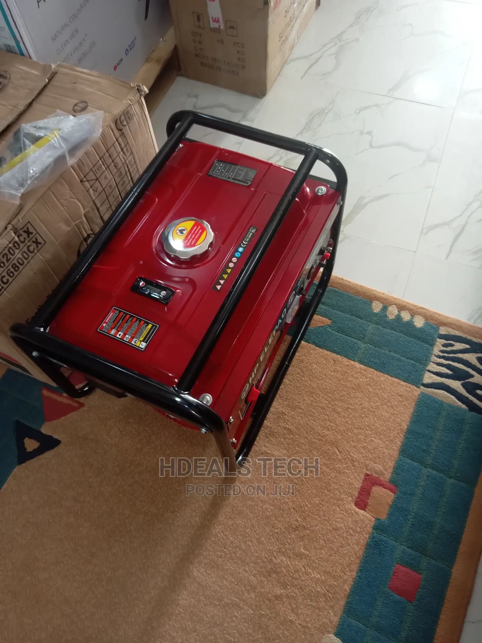 Quality Elepaq 3.5KVA Portable Generator, EC6800CX.