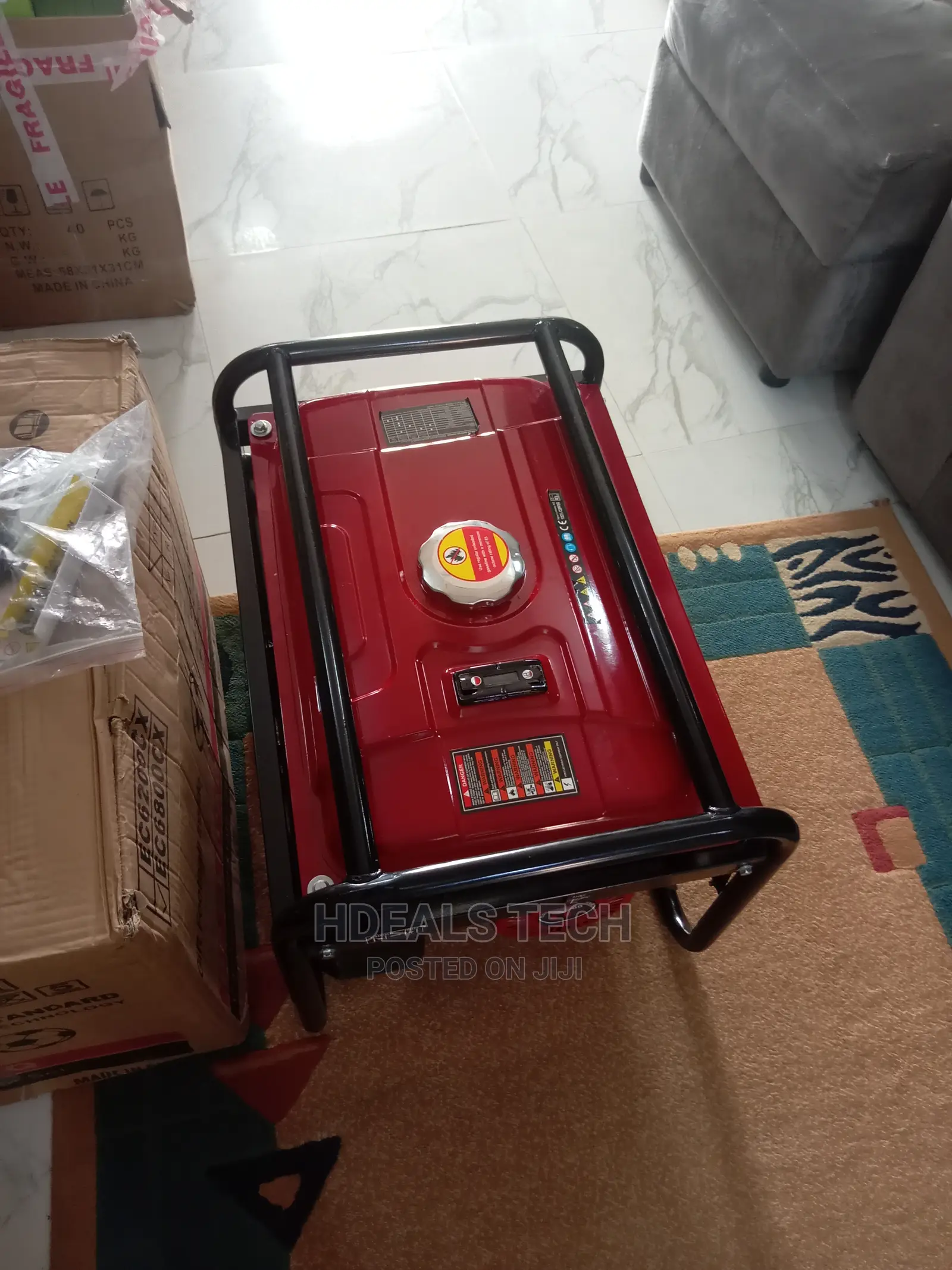 Original Elepaq 3.5KVA Portable Generator, EC6800CX.