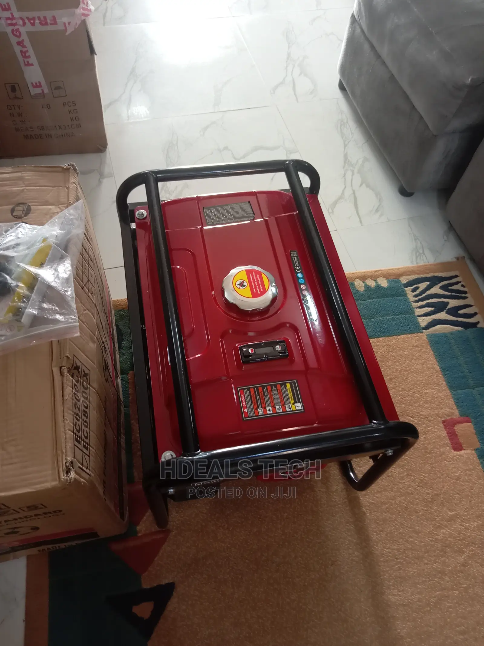 Original Elepaq 3.5KVA Portable Generator, EC6800CX.