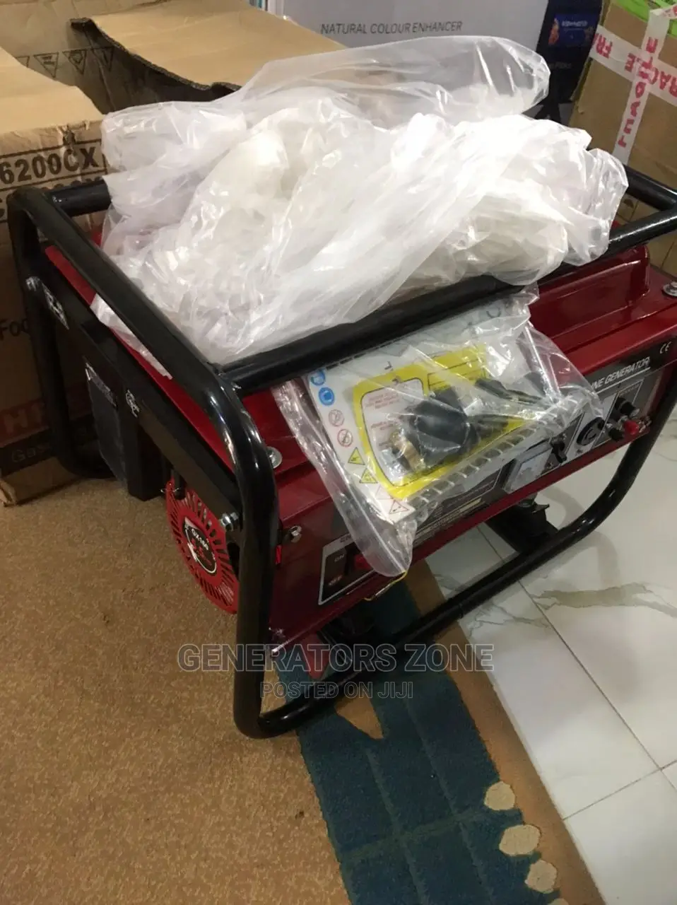 Elepaq Manual Start Generator 3.5kva ( Red Tank)| Ec6800cx