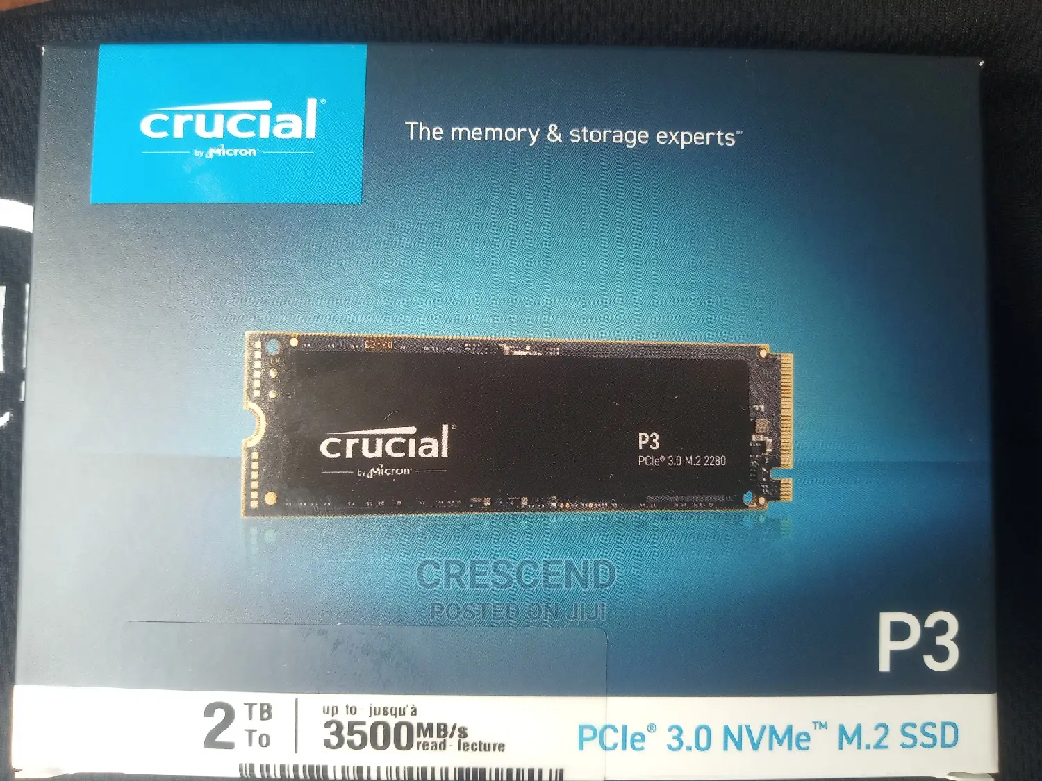 2tb Crucial P3. M.2 Nvme