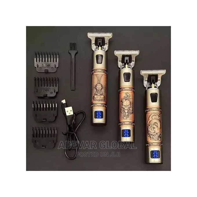 Rechargeable Vintage Professional Hair Clippers + Display