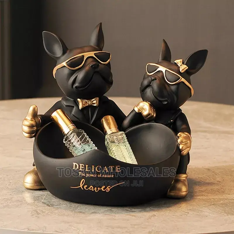 Bulldog Statue Decor