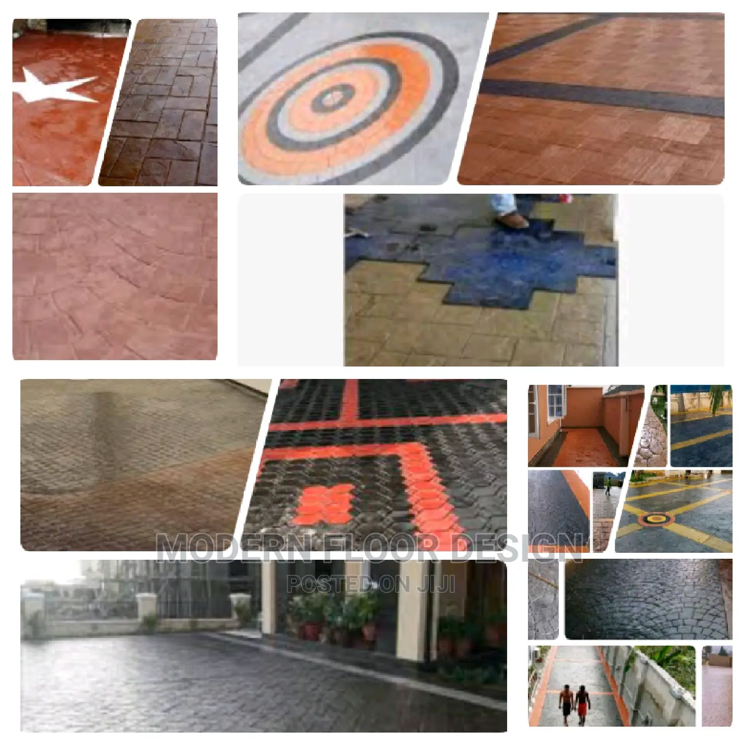 Most Sky Lime Stamps Floor