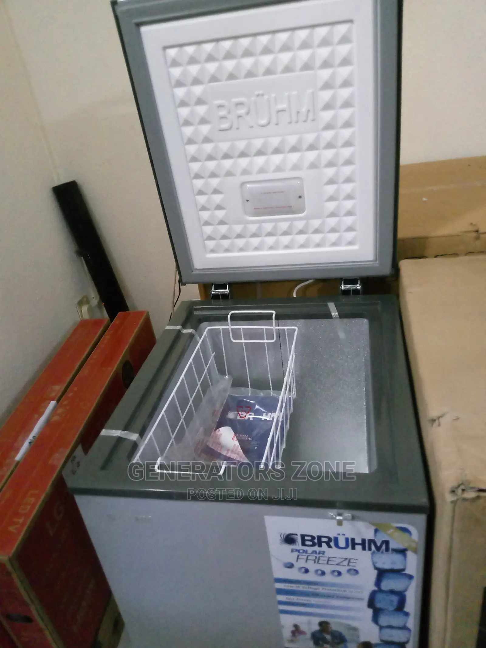 Bruhm Chest Freezer- Single Door| BCS-100mg