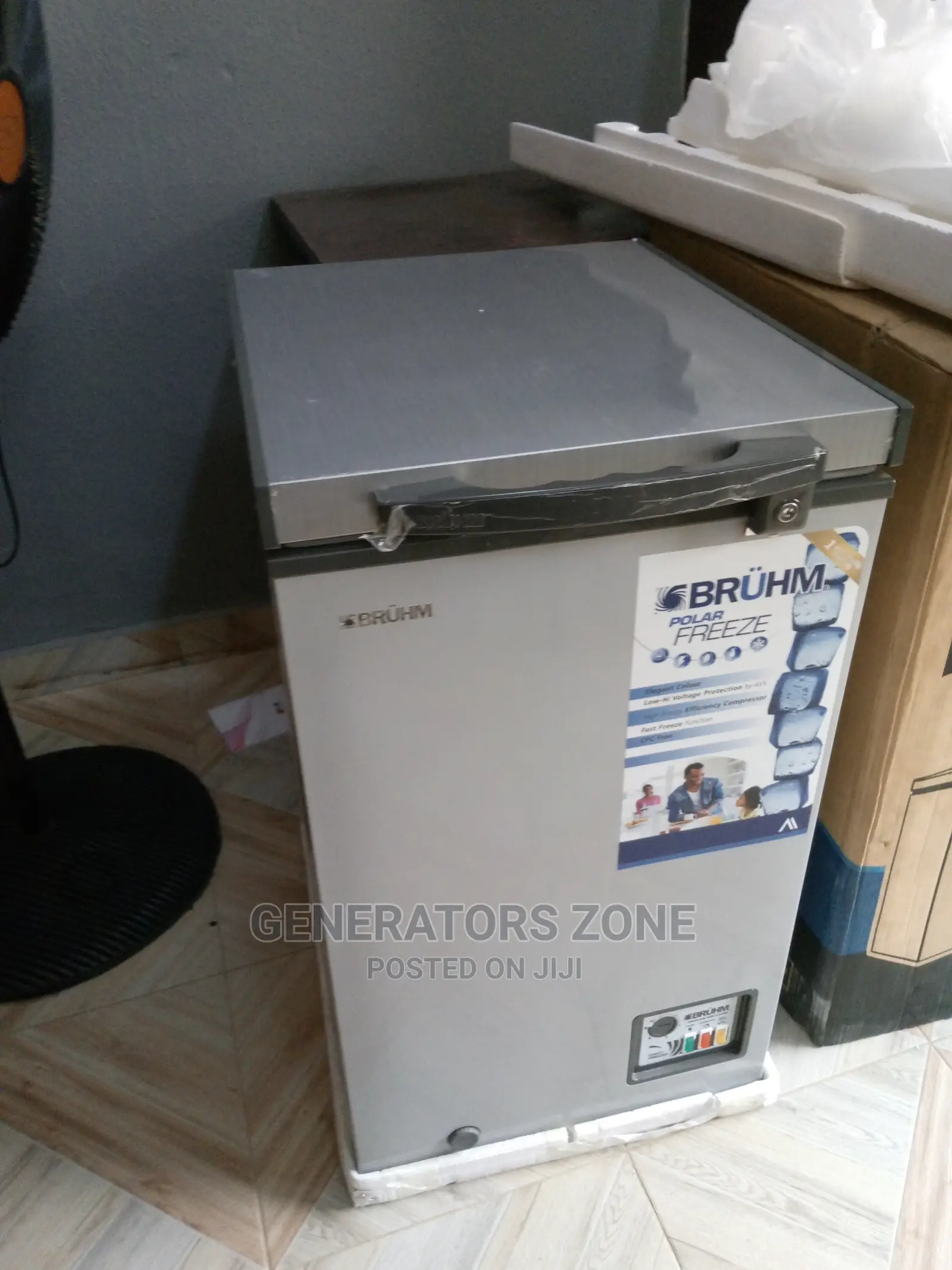 Bruhm Chest Freezer- Single Door| BCS-100mg
