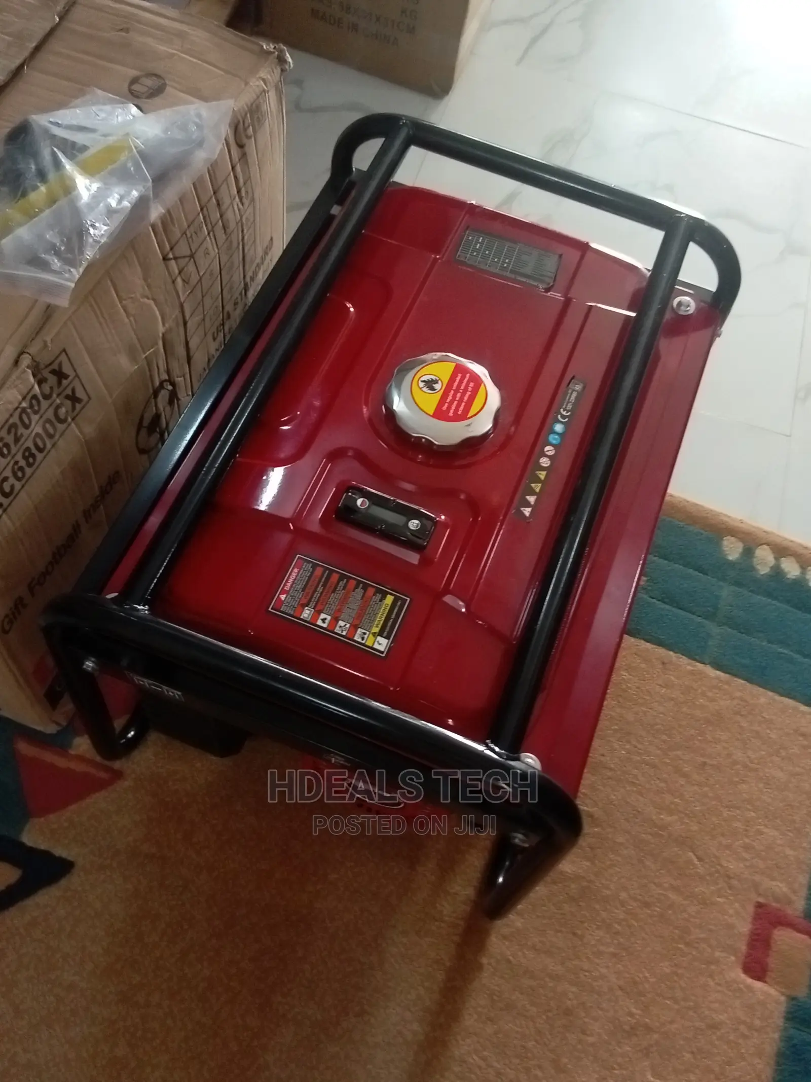 Elepaq Generator 3.5KVA , Manual-Starter, EC6800CX.
