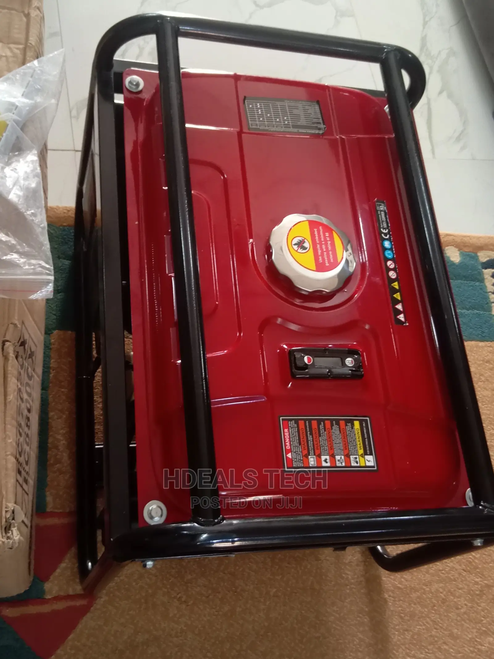 New Elepaq Generator 3.5KVA , Manual-Starter, EC6800CX.