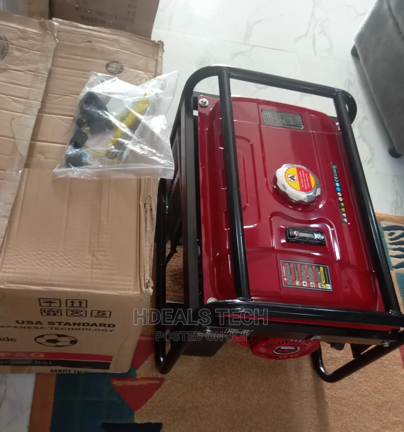 Elepaq Generator 3.5KVA , EC6800CX.