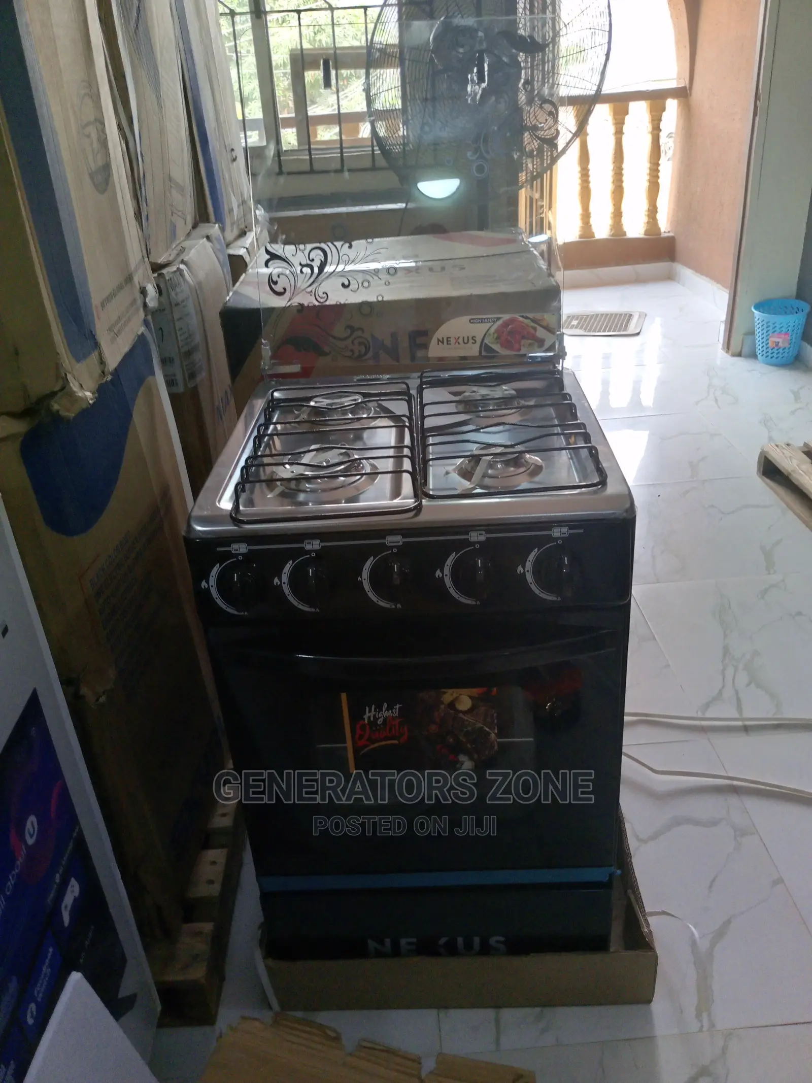 Nexus Gas Cooker + Oven| Nx-5055b