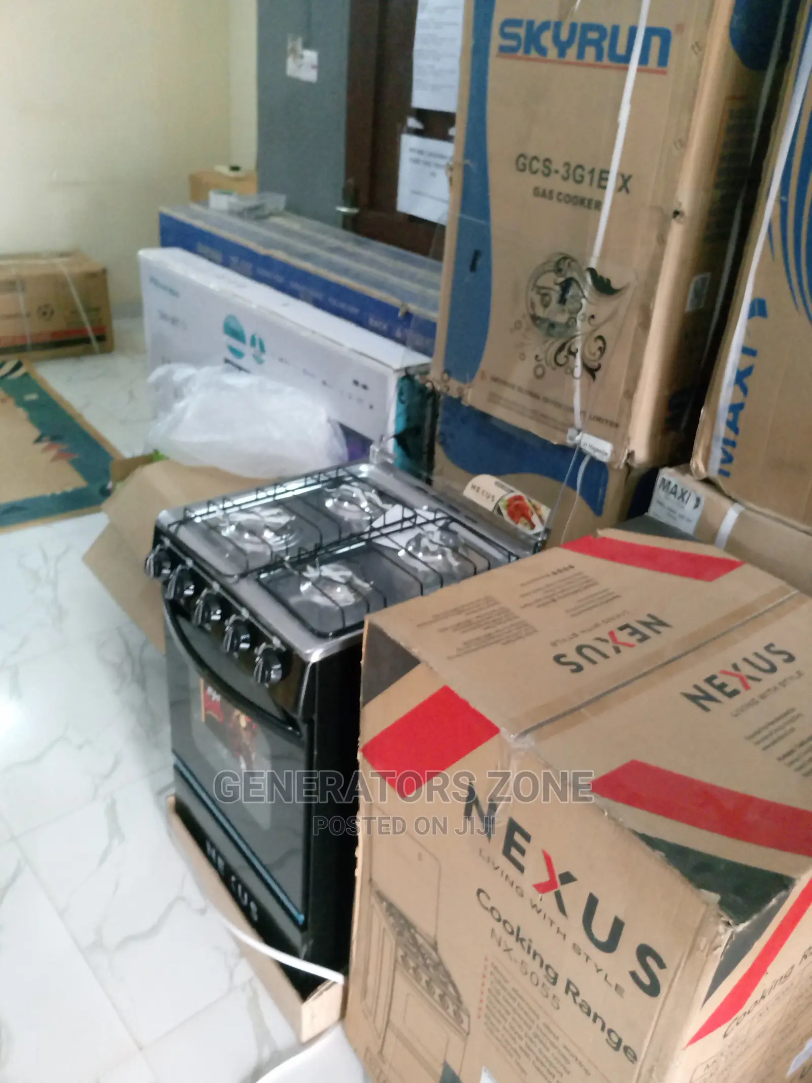 Nexus Gas Cooker + Oven| Nx-5055b