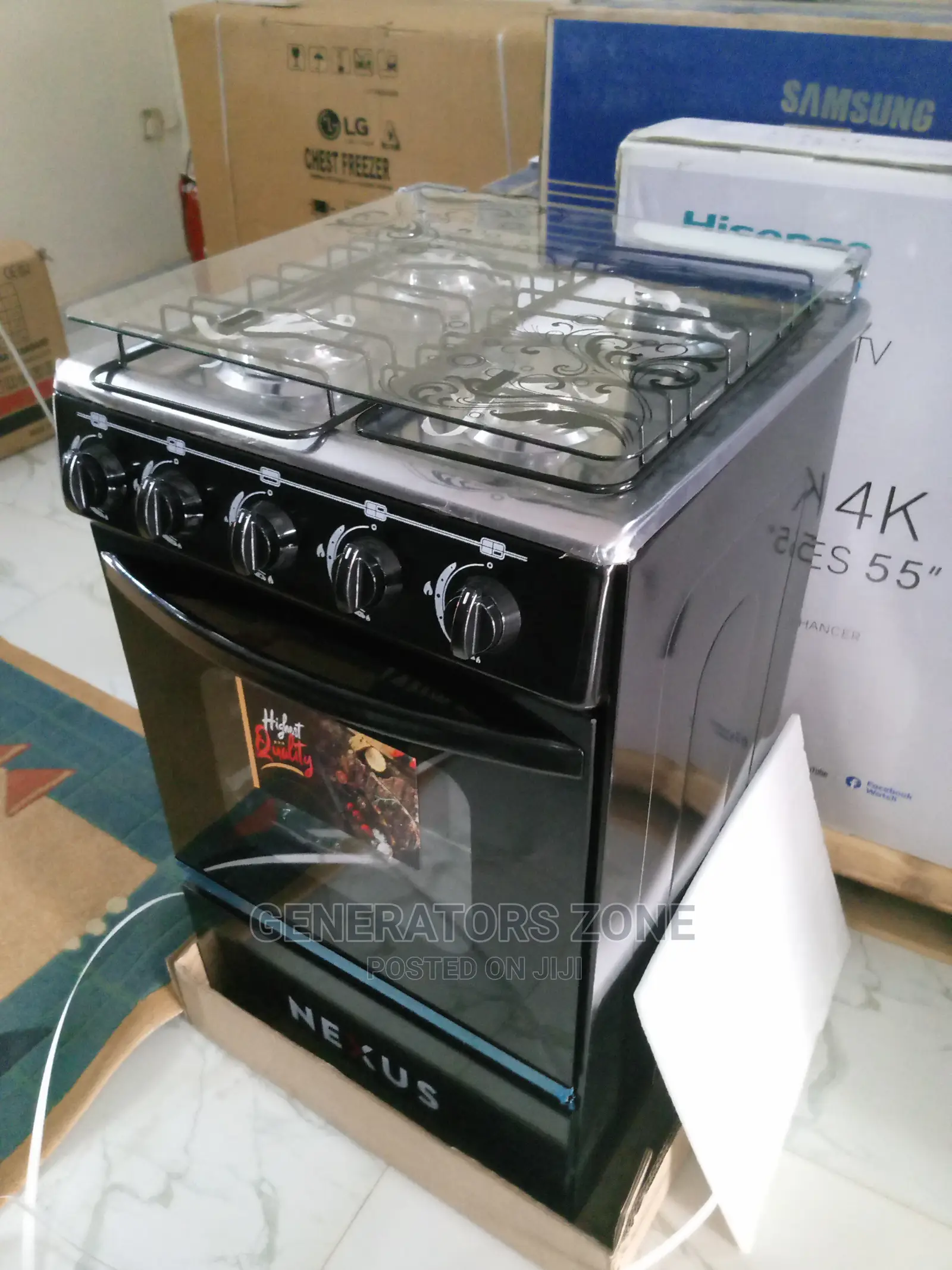Nexus Oven and 4 Burner Ga Cooker|Nx-5055b