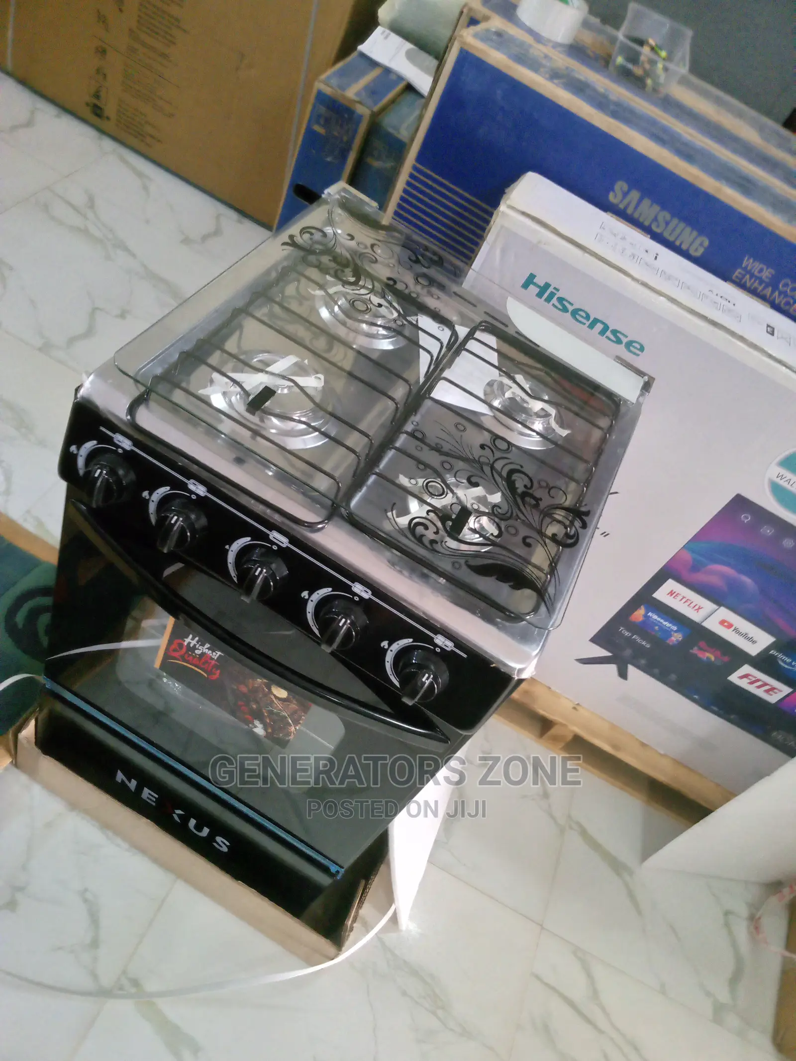 Nexus Oven and 4 Burner Ga Cooker|Nx-5055b