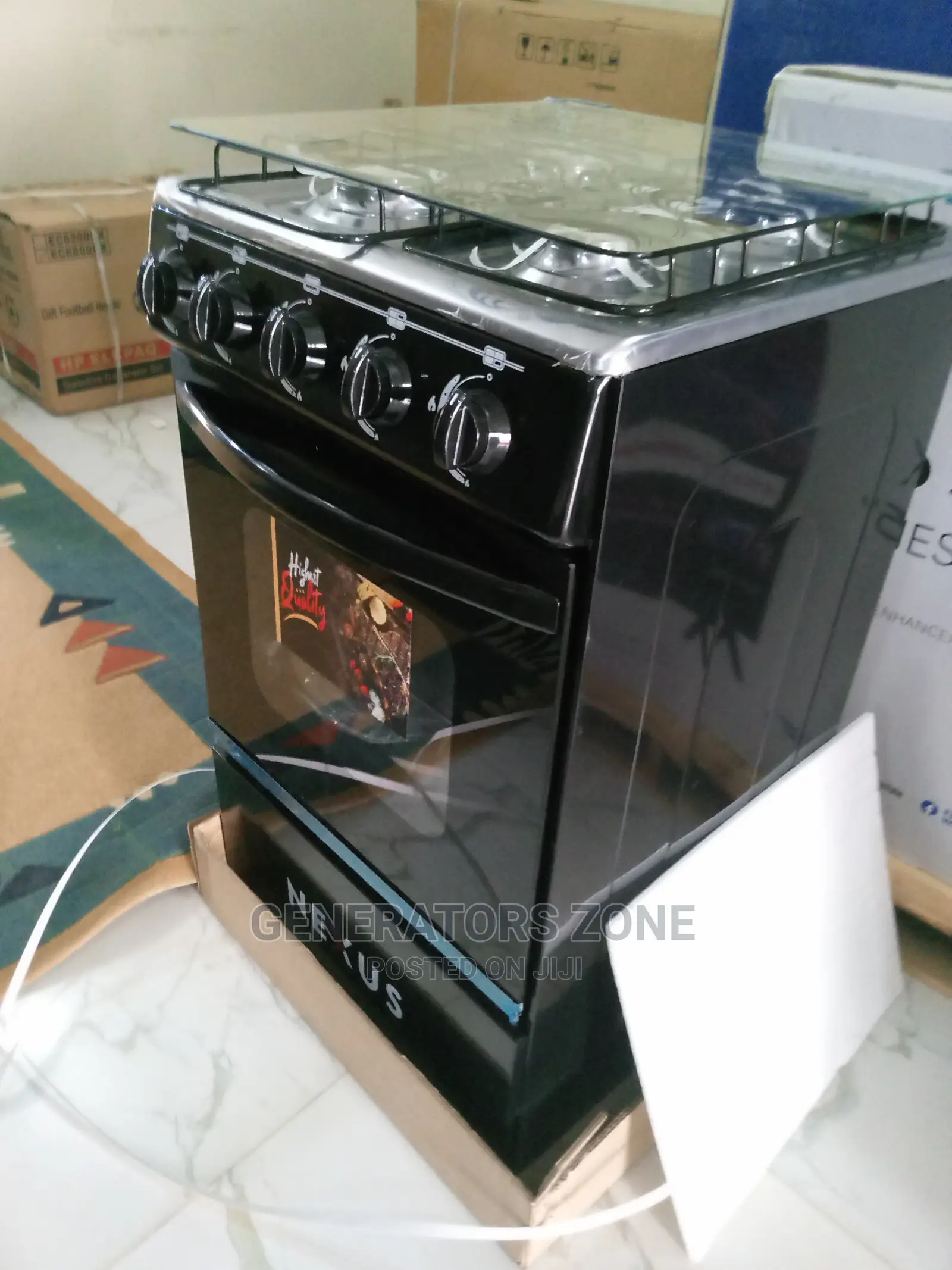 Nexus Multi-Purpose Gas Cooker With Bottom Oven