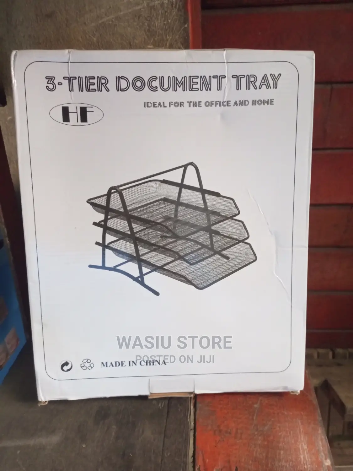 3 Layer A4 Metal Tray Office Desk Organiser