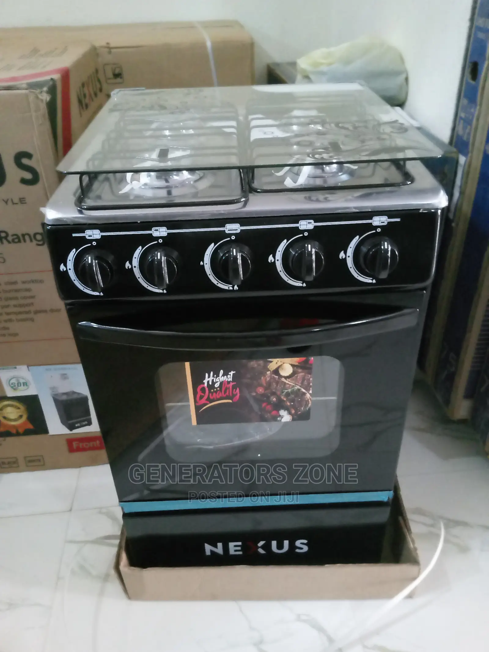 Nx-5055b-(4+0) Nexus 4 Gas Burner(Multi-Cooker)
