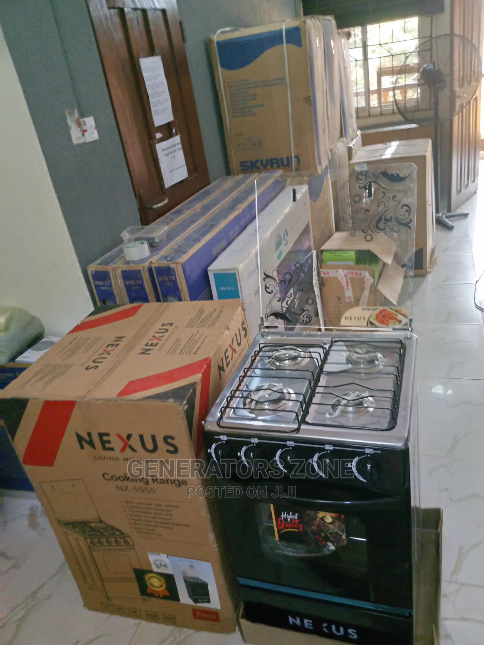Nx-5055b-(4+0) Nexus 4 Gas Burner(Multi-Cooker)
