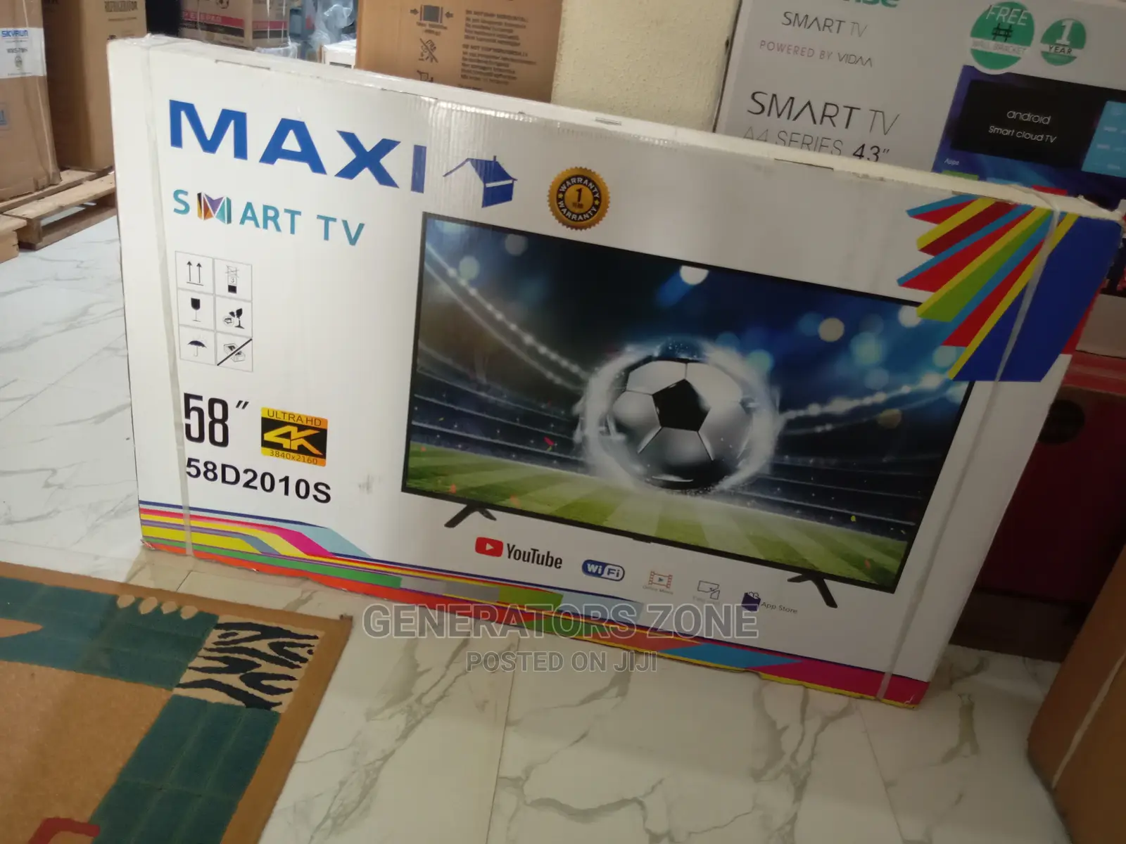 58d2010s- Maxi 58 Smart TV