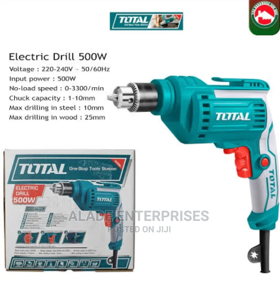 Total Electric Drill 500W (Td2051026)
