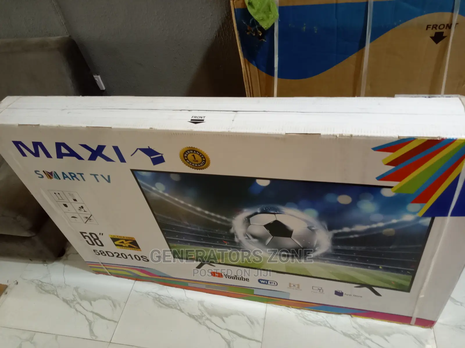 Maxi 58'' LED Smart Uhd Television With Wifi|58D2010S