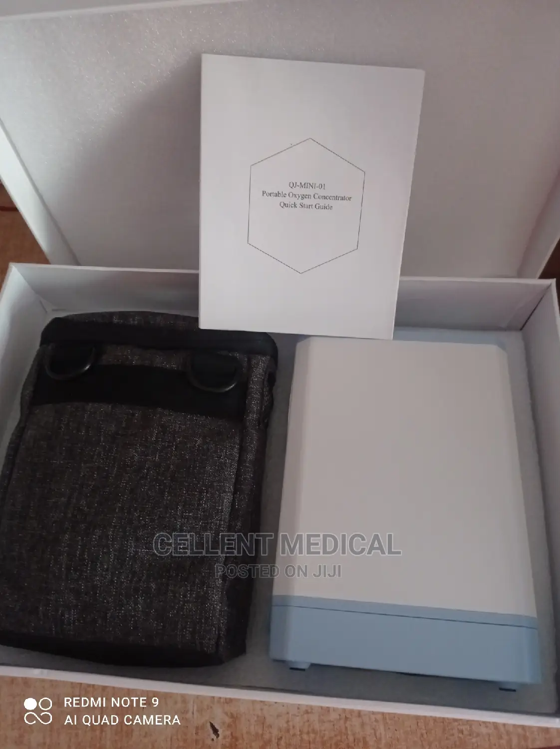 Oxygen Concentrator With Battery Backup